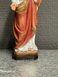 Heiligenbeeld Jezus Heilig Hart, resin, 12 cm, (2)