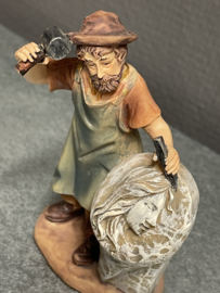Santon, Resin, 9 cm, beeldhouwer (9)