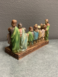 Het Laatste Avondmaal 15 x 6 x 9 cm, resin (5)