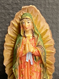 Heiligenbeeld Maria OLV Guadeloupe 7.5 cm, resin (10)