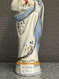 Heiligenbeeld Jezus Heilig Hart 13 cm, biscuit porselein voor 1900 (1)