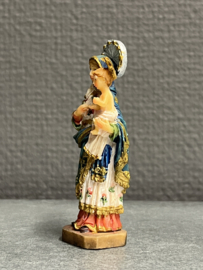 Heiligenbeeld Maria met kind (vuistbeeld), 7.5 cm, resin (5)