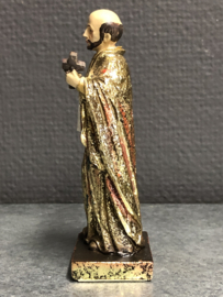 Beeld Heilige Ignatius van Loyola, resin, 11 cm (4)