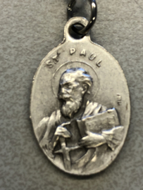 Devotiemedaille Paulus en Petrus, 2 cm