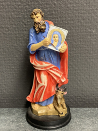 Heilige Lucas beelden en plaquettes