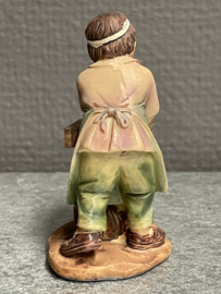 Santon, Resin, 9 cm, schijnwerker (9)