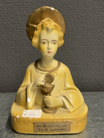Herinnering Heilige Communie, gips, 12 cm (8)
