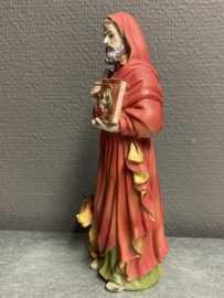 Heiligenbeeld Lucas, resin, 20 cm (2)