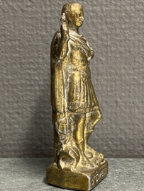 Heiligenbeeld Expeditus, koper, 10 cm (15)