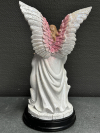 Bescherm engel met kinderen (Roze)