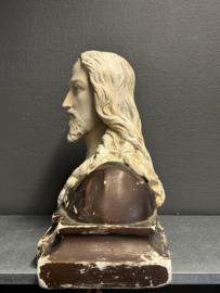 Borstbeeld van het Heilig Hart van Jezus – Gerard Linssen, Nederland ca. 1935