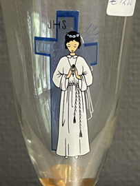 Wijn glas, herinnering Heilige Communie, 18 cm (8)