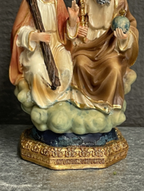 Beeld Heilige Drie-eenheid, Vader, Zoon, Heilige Geest, resin, 11 cm (2)