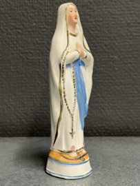Heiligenbeeld Maria, porselein, 12 cm, 1900, (4)