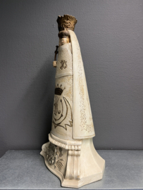Heiligenbeeld Maria OLV van Scherpenheuvel, 1900, 50 cm, gips