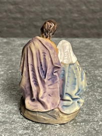 Kerstgroep Heilige Familie, 3 cm, resin. (10)