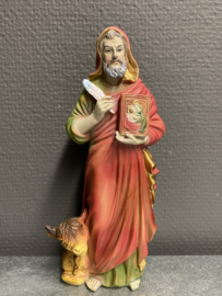 Beeld Heilige Lucas, resin, 20 cm (2)