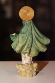 Heiligenbeeld Maria Medjugorje (vuistbeeld). 7.5 cm, resin (5)