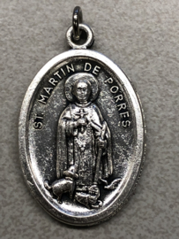 Devotiemedaille Martinus de Porres, 2 cm