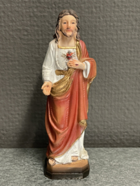 Jezus Heilig Hart, resin, 12 cm, (2)