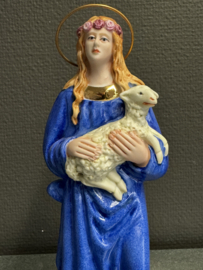 Heiligenbeeld Agnes van Rome