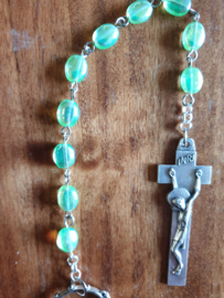 Irish panel rosary. 24 cm. lang (m)