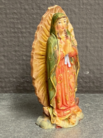 Heiligenbeeld Maria OLV Guadeloupe 7.5 cm, resin (10)