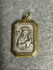 Devotiemedaille Maria altijd durende bijstand, 2.5 CM