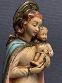 Beeld van Maria met Kind Jezus – naar Alex Andrione, Frankrijk ca. 1950