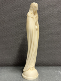 Heiligenbeeld Maria, albast, 23 cm (5)