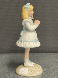 communicant, porselein, 13 cm, jaren 50 (8)