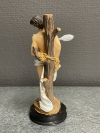 Heiligenbeeld Sebastiaan van Rome, 12 cm , resin (8)