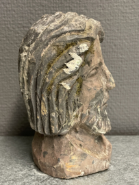 Heiligenbeeld Jezus, houtsnijwerk Duits, 14 cm (2)