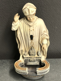 Wijwater bakje, Johannes Paulus II, 20 cm (2)