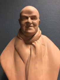 Heiligenbeeld Preca van Malta, terracotta, 32 cm (5)