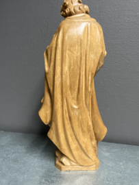 Heiligenbeeld Jozef Arbeider, Lindenhout, 36cm (4)