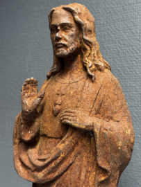 Heilig Hart van Jezus – Gietijzeren Beeld (50 cm)