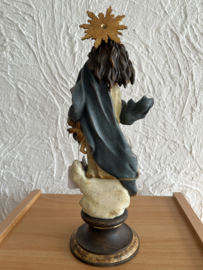 Heiligenbeeld Maria Hemelvaart Met Engelen