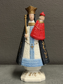 Heiligenbeeld Maria O.L.V van Scherpenheuvel, biscuit porselein, 16 cm (7)