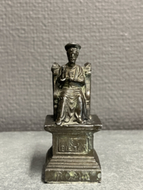 Heiligenbeeld Petrus, Rome, Brons, 9 cm (3)