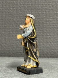 Heiligenbeeld Maria OLV 7 Smarten (vuistbeeld), 7.5 cm, resin (3)