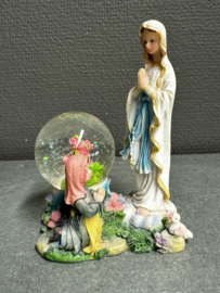 Snowglobe Maria Onze Lieve Vrouw van Lourdes
