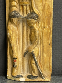 Barbara van Nicomedië, plaquette, 23 x 8,5 cm (10)