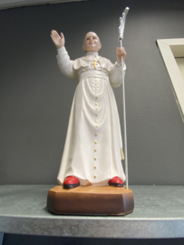 Johannes Paulus II paus, resin, 30 cm (5)