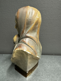 Heiligenbeeld (buste) Maria met kind