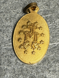 Devotiemedaille Maria Miraculeus, 2.5 CM