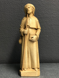 Heiligenbeeld Jacobus de Meerdere / Santiago de Compostella, gips, 20 cm (4)