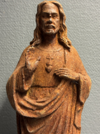 Heilig Hart van Jezus – Gietijzeren Beeld (50 cm)