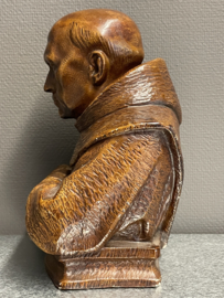 Heiligenbeeld Valentinus Paquay, gips, 28 cm (10)