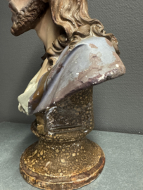 Ecce Homo – polychroom borstbeeld van Christus, ca. begin 20e eeuw